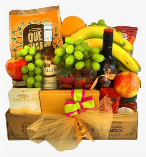 Wine And Dine Gift Basket - Que Pasa Organic Salted Tortilla Chips 42 #1339761