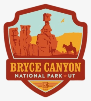 Bryce Canyon National Park Emblem - Canyonlands National Park Sticker #1339911