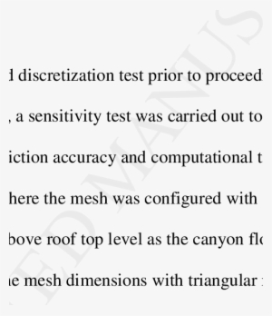 Generic Street Canyon Layout For Cases 1-3 With H/w - Quotes #1340118