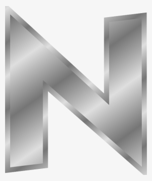 Fire, Silver, Effect, Letter, Letters, Alphabet, Pics - Letter N In Gold #1340547