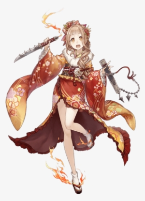 Portrait Red Riding Hood Kimono - Red Riding Hood Sinoalice #1340901