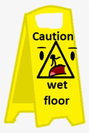 Wet Floor Sign - Portable Network Graphics #1341477