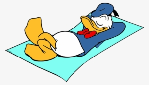 Beach Clipart Goofy - Donald Duck On The Beach #1341770