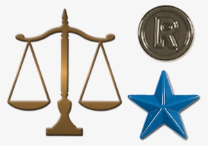 Scales Of Justice, Prismatic Star, Registered Mark - Scales Of Justice #1341811