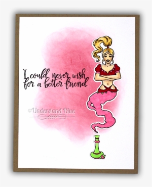 I Dream Of Jeannie Card By Understand Blue - Cartoon #1341975