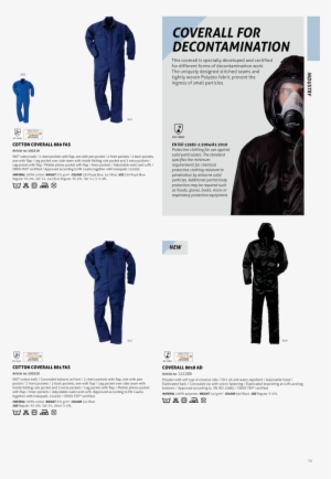 Pro Ind. Fas Kedeldragt Lknap 100320-541 Marine #1342142