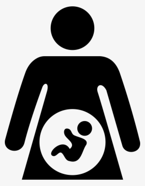 This Free Icons Png Design Of Pregnant Woman Icon Mark #1342165