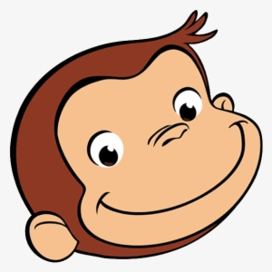 Vector Black And White Stock Image Nd Birthday Pinterest - Curious George Png #1342187