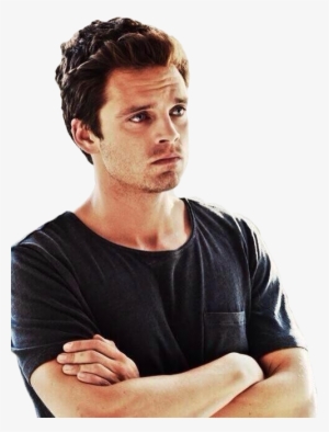 “ Transparent Sebastian Silently Judging ” - Sebastian Stan Puppy Eyes #1342190
