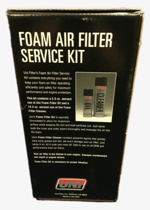 Uni-filter Foam Filter Service Kit #1342215