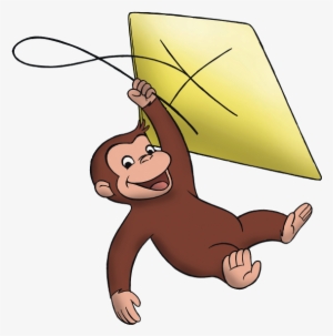 Curious George - Curious George Flying A Kite #1342325
