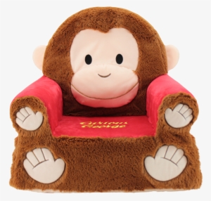Sweet Seats Curious George Character Chair - Stuffed Toy #1342824