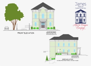 James Front And Side Elevation - Elevation #1342931