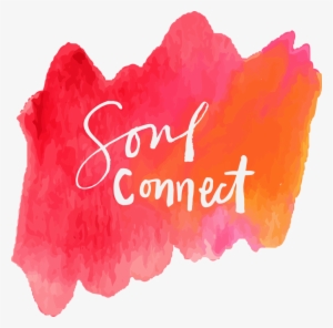 White Logo Watercolor - Soul Connect #1343036