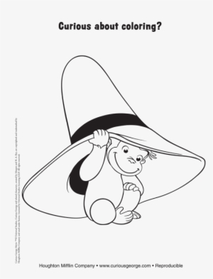 Kids N Fun - Curious George Coloring Pages #1343140
