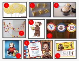 Party Inspiration Board - Curious George #1343165