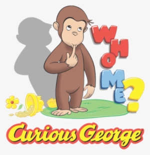 Curious George Who Me Pullover Hoodie - 1/4 Sheet Curious George Edible Frosting Cake Topper- #1343219
