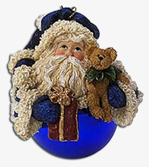 Boyds Glass Ball Santa Ornament Father Frostnick - Christmas Ornament #1343446