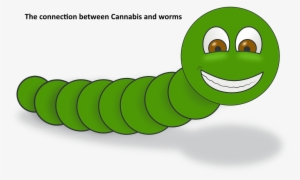 The Connection Between Cannabis And Worms - Worm Png #1343508