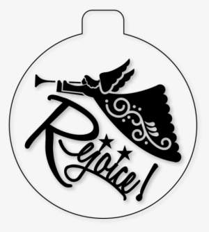 Nativity Glass Ball Angel Rejoice - Glass #1343721