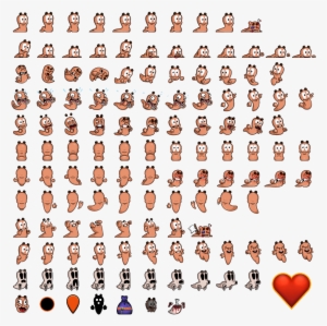 Worms Boggy B Custom Skin - Spelunky Skins #1343823