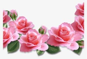 Pink Flower Clipart Real Rose - Pink Rose Clipart Png #1344067