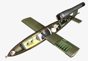 German V1 Flying Bomb - V1 Flying Bomb Png #1344498