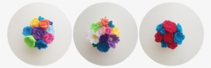 Felt Flowers In A Tiny Mason Jar That You Can Send - Artificial Flower #1344632