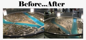 A Model Of Hiroshima Before And After The Bomb - Hiroshima Model #1344675