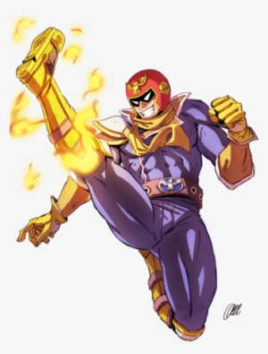 Captain Falcon Kick - Captain Falcon Png #1344735