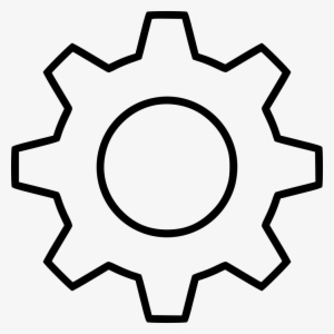 Cog Configuration Gear Mechanism Options Preferences - Settings White Icon Png #1344934