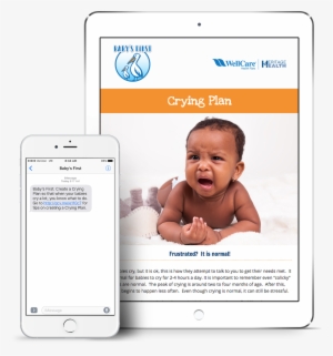 Free Text Message Program Aims To Help New Moms In - Crying Black Baby #1345274
