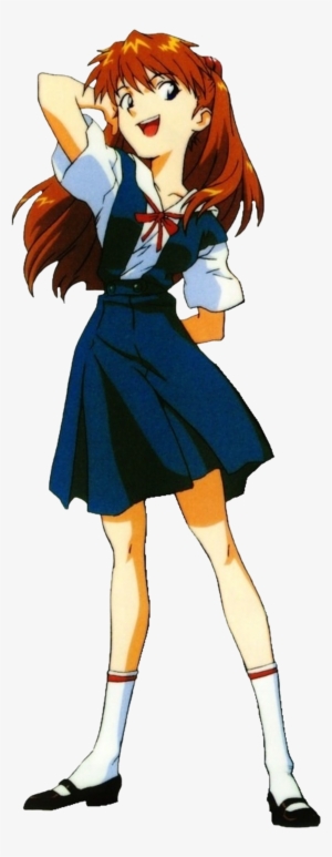 Asuka Langley Soryu In Her Iconic Outfit - Asuka Langley Soryu Png #1345322