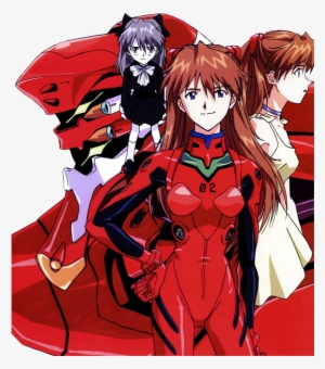 Asuka Langley Soryu Shinji Ikari Misato Katsuragi Rei - Evangelion Asuka Eva 02 #1345464