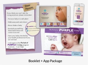 Purple Booklet App Package - Baby #1345488