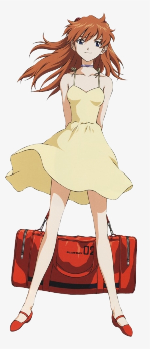 Asuka Langley Soryu - Girls Red Mary Janes Shoes #1345515