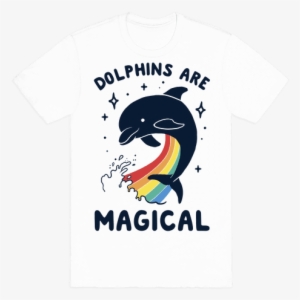 Dolphins Are Magical - Red White Blue Unicorn #1345694