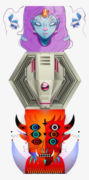 Totem Exquis By Zuco • - Totem #1346023