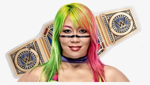 Asuka - Wwe Smackdown Women's Championship Belt Photo Print #1346072