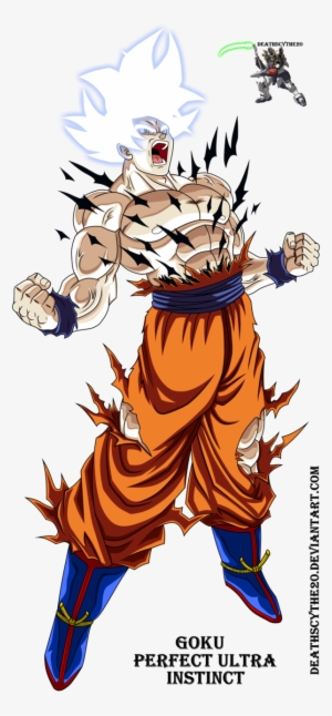 Perfect Ultra Instinct By Deathscythe20 - Goku Ultra Instinct Perfect Png #1346502
