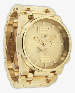 Rockwell Watches Online - Mens Large Face Gold Watch #1346504