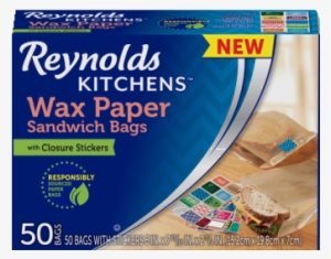 Wax Paper Sandwich Bags - Reynolds Wax Sandwich Bags #1347177