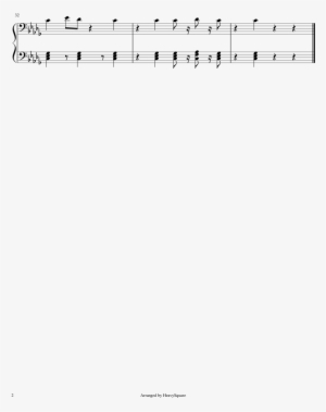 Dog Song Sheet Music Composed By Toby Fox 2 Of - Sheet Music #1347275