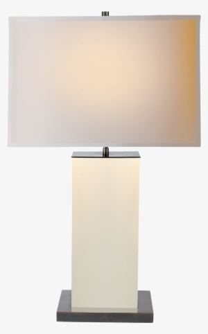 Dixon Tall Table Lamp In Parchment Leather With Natural #1347570