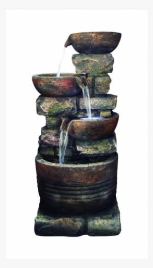 Garden Fountain Png - Kelkay Roman Spills Inc Leds Easy Fountains #1347712
