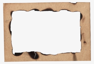 Free Burnt Parchment Paper Png - Beige Frame Png #1347780