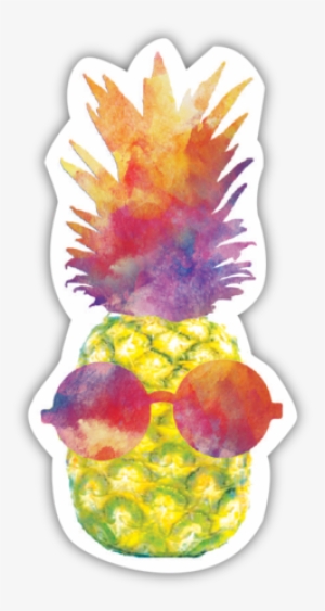 Hipster Pineapple - Pineapple With Sunglasses Png #1348052