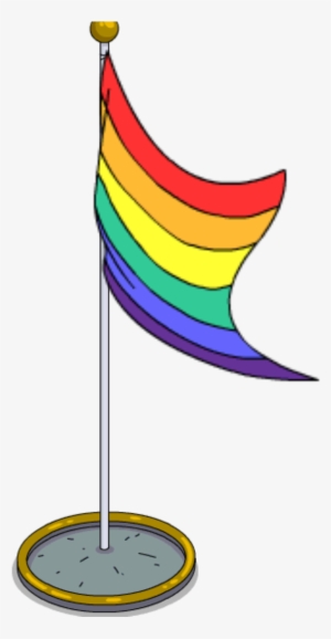 Uploaded At 603 × - Rainbow Flag Clip Art #1349935