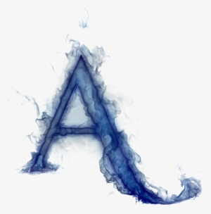 Visit - Smoke Letter A Png #1350037
