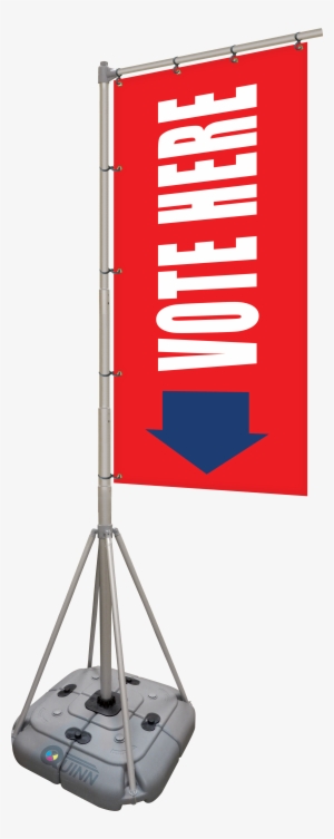 Giant Flag Pole Banners Give Your Next Political Event - 10' Giant Flagpole Kit #1350334